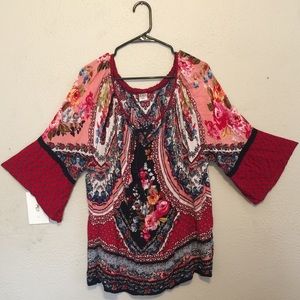 Bila floral blouse. XXL